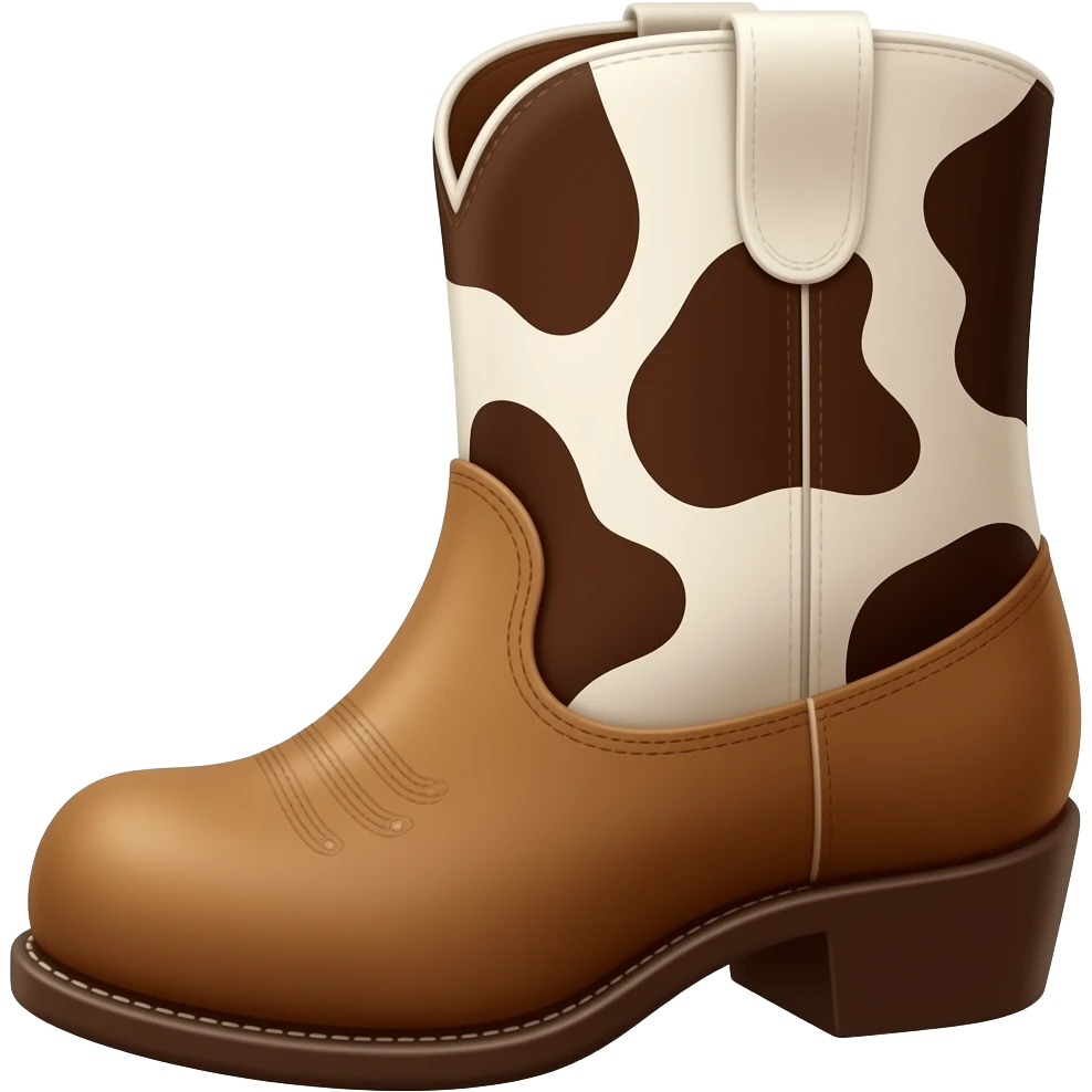 Cow boots emoji