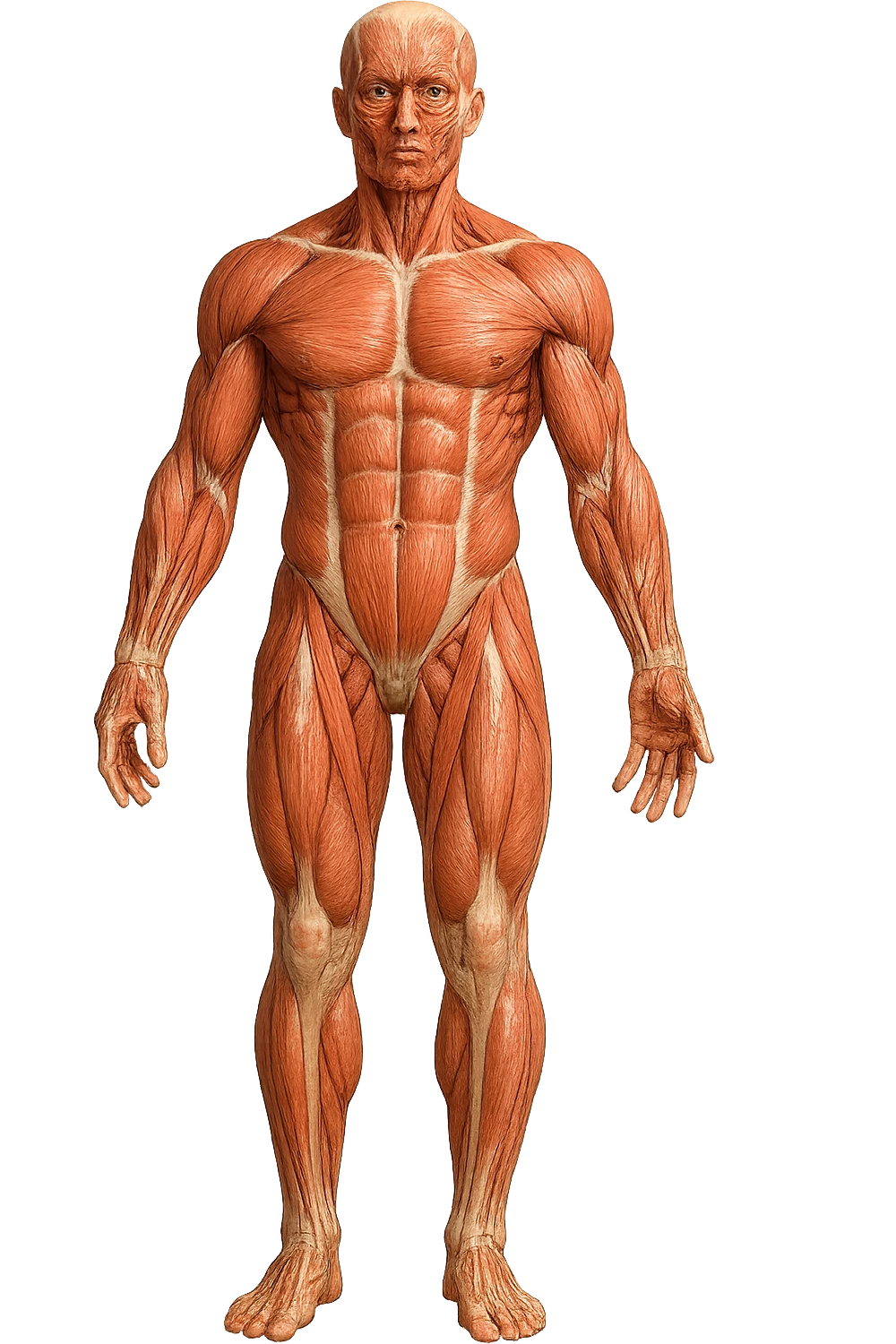 muscolo umano iperrealistico emoji