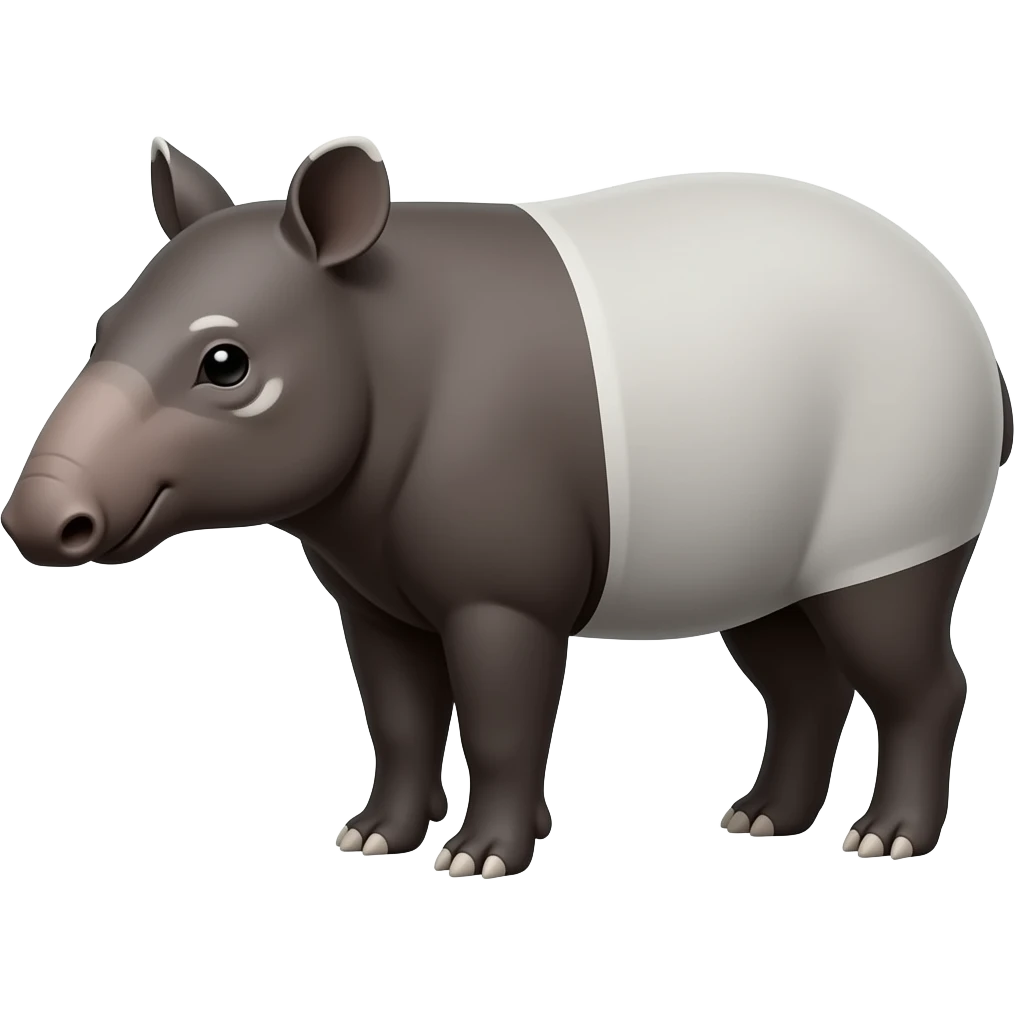 South american tapir emoji