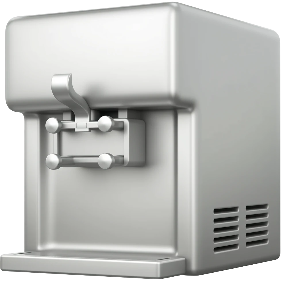 Ice cream machine emoji