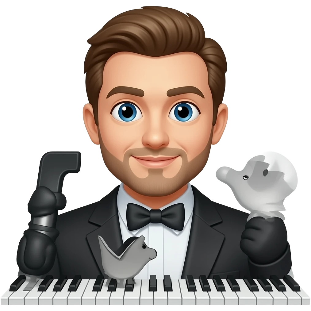 play piano emoji