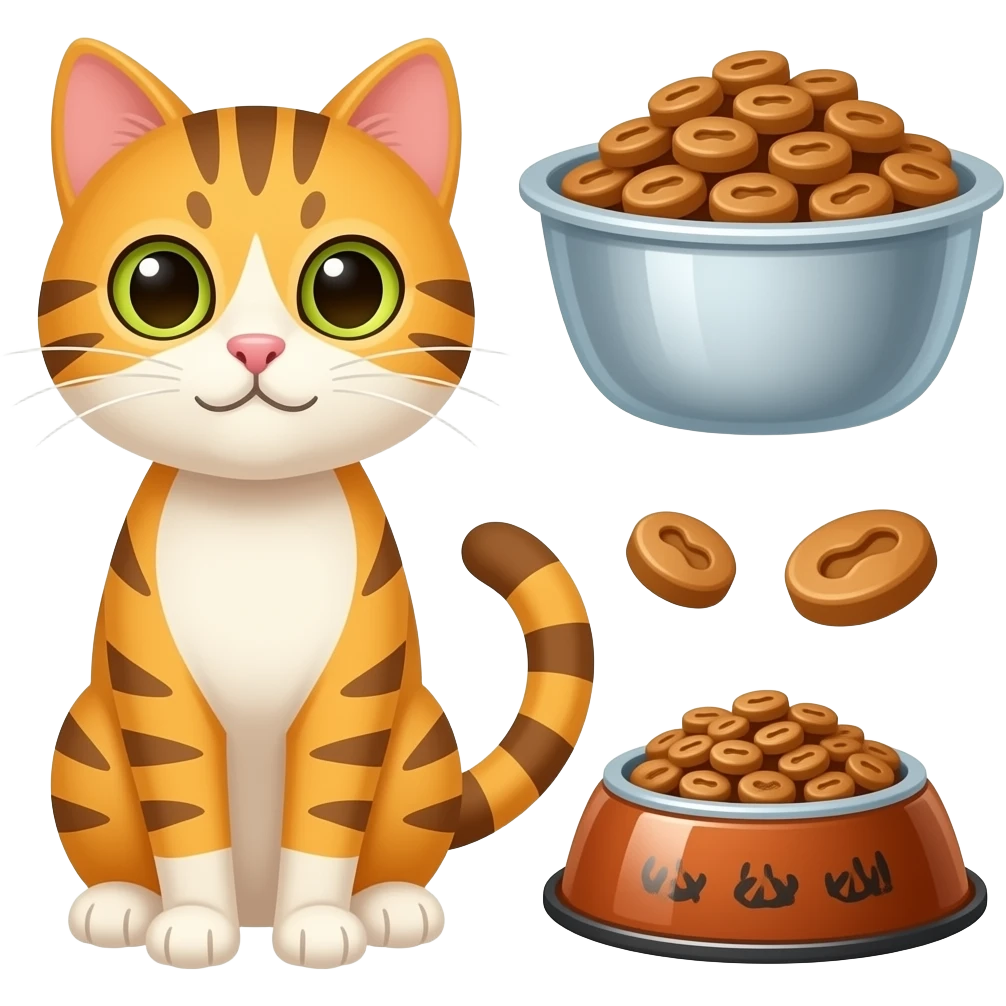 cat food items emoji
