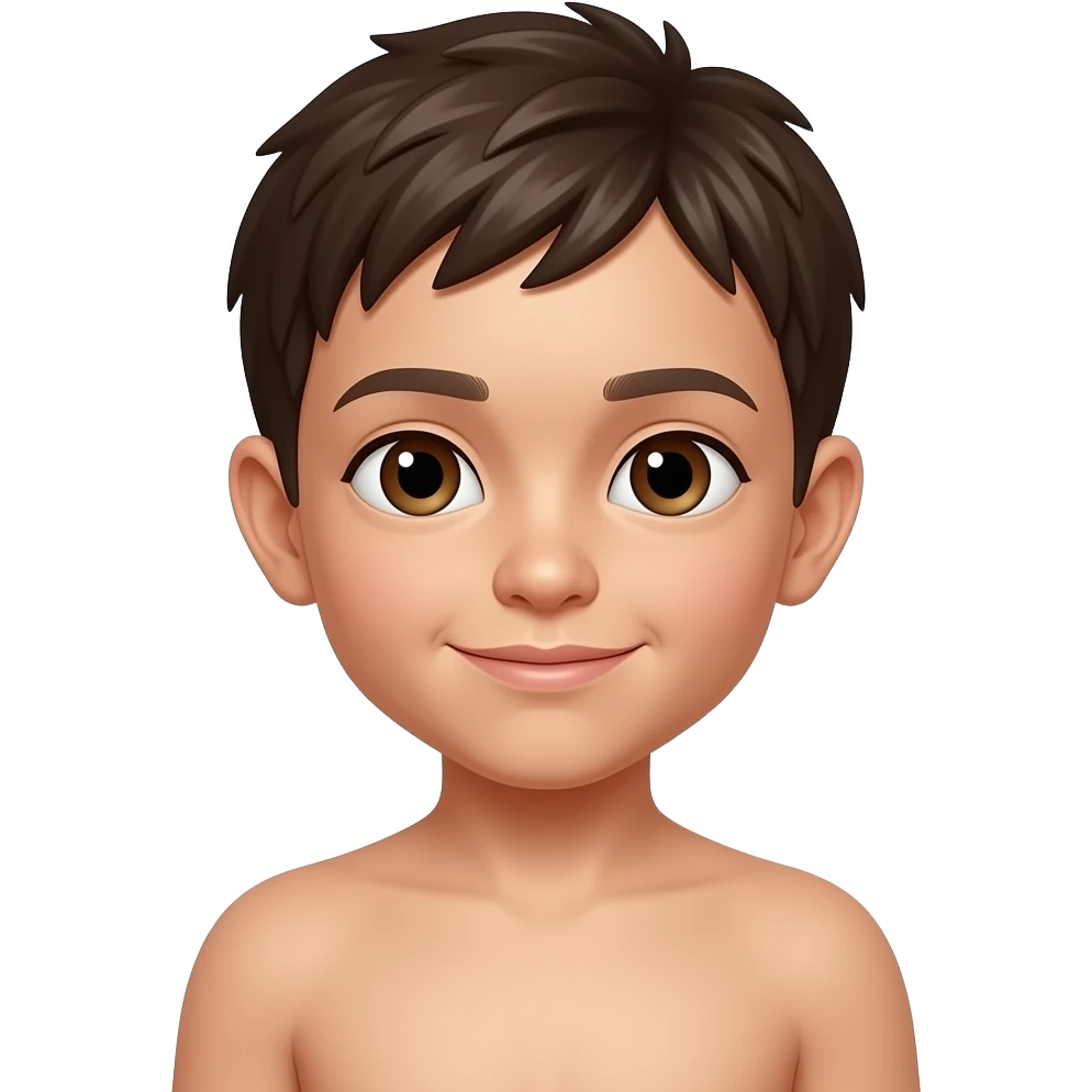 Naked kid emoji