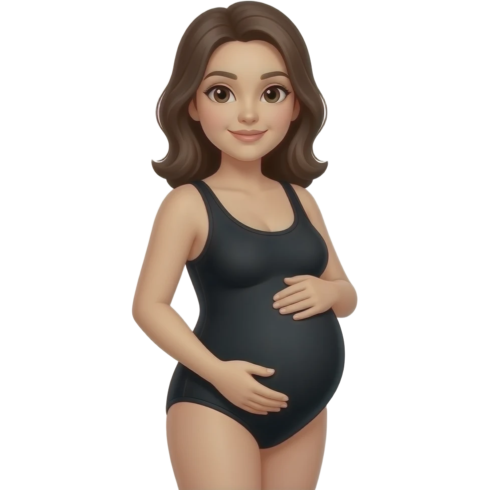 Femme enceinte body noir  42/44taille emoji