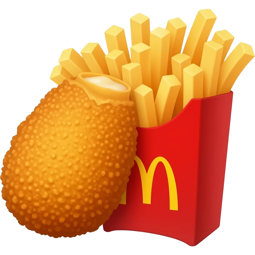 Croquette poulet Mc do emoji emoji