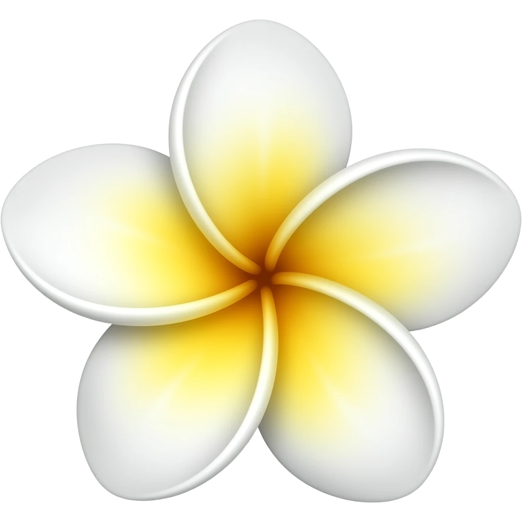Frangipani emoji