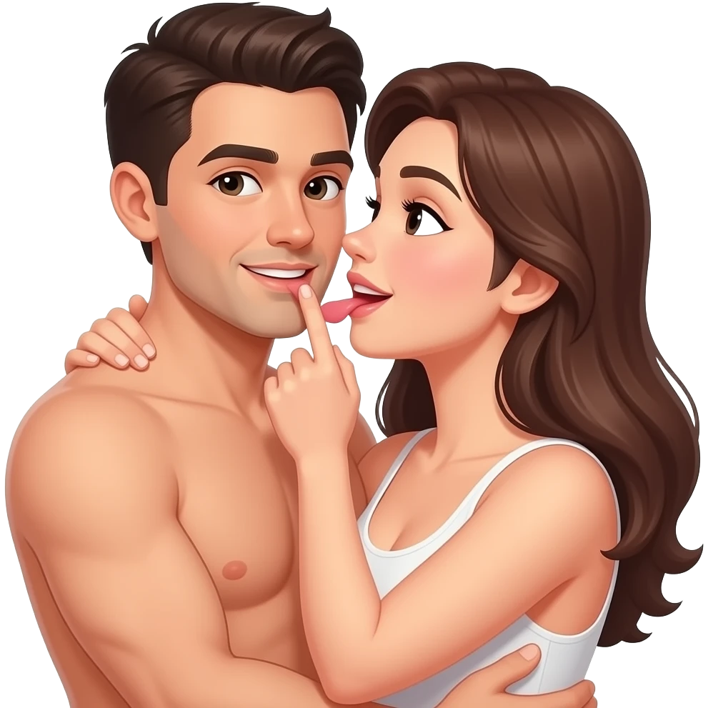 👫 sex and no clother emoji