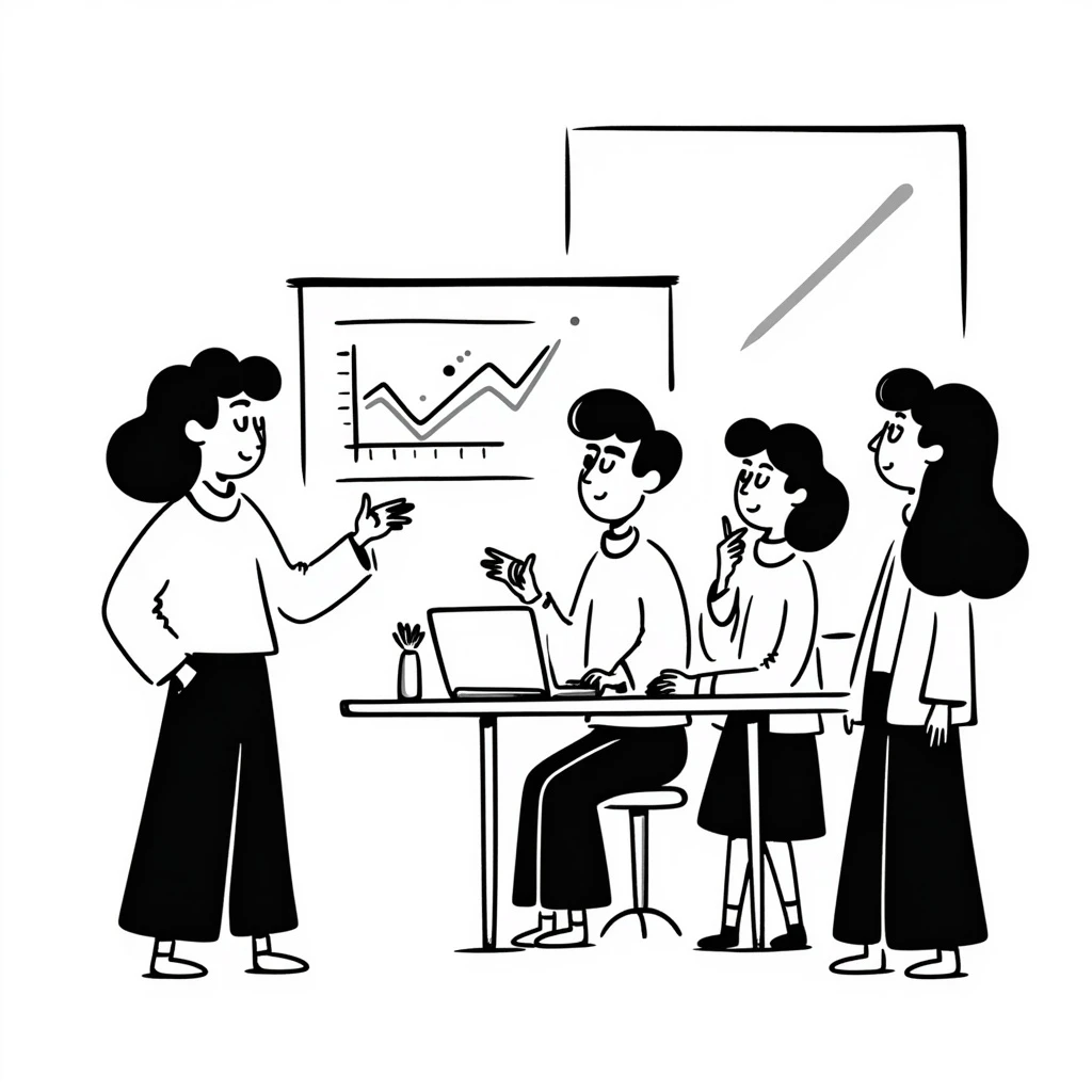 a manager communicates with or manages people emoji