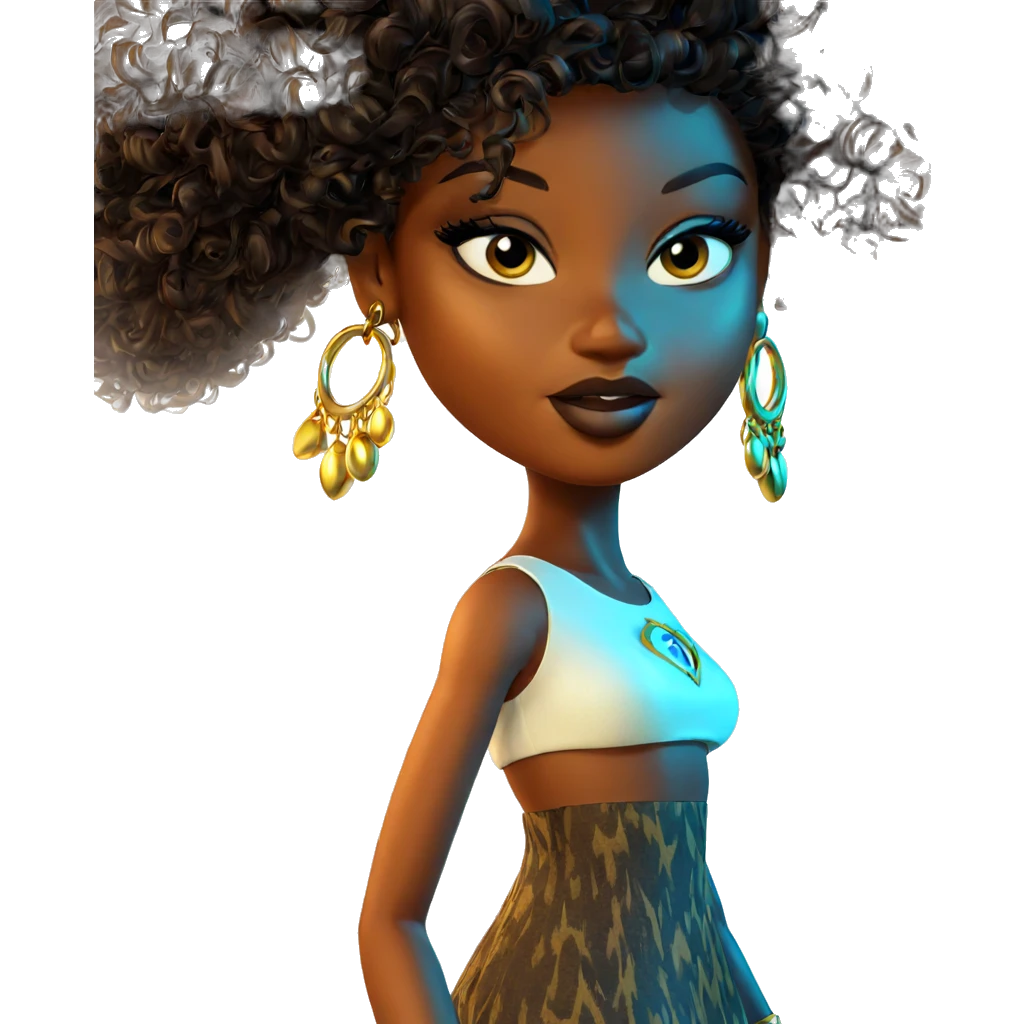 dark-skinned beauty in jewelry emoji