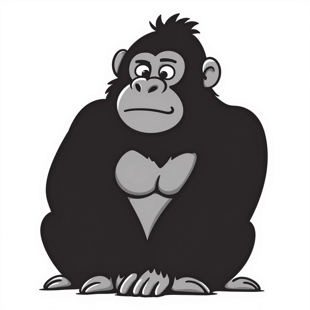 Gorilla emoji