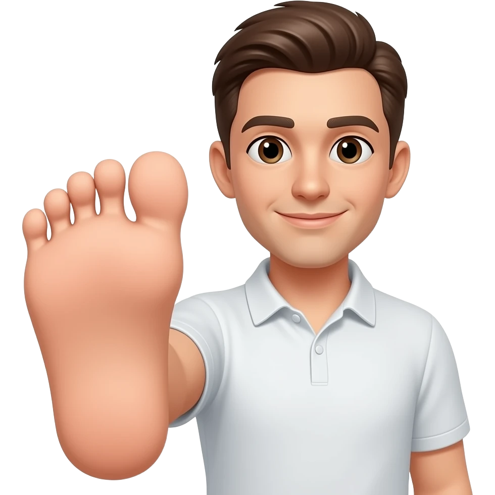 Preferred Foot emoji