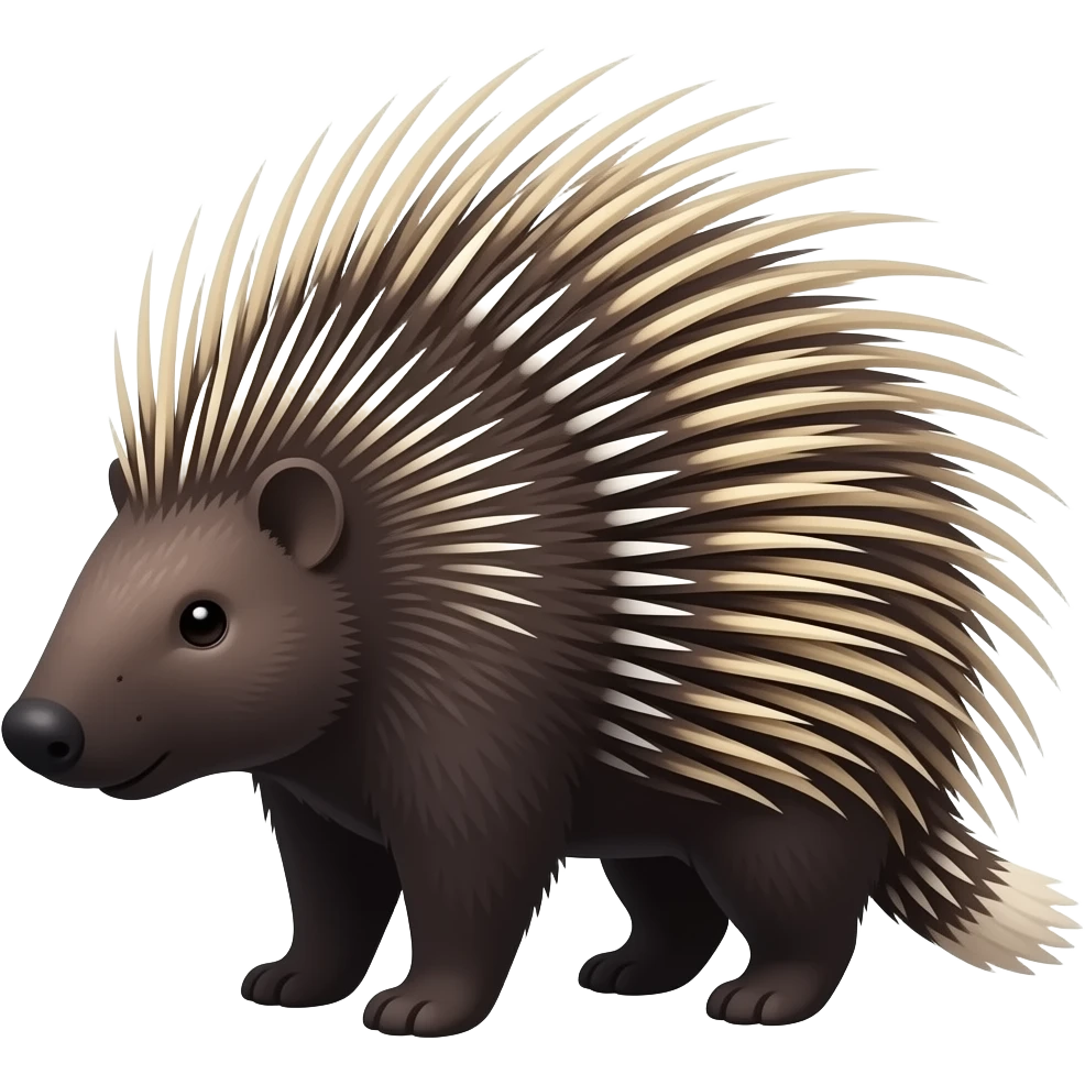 Crested Porcupine emoji