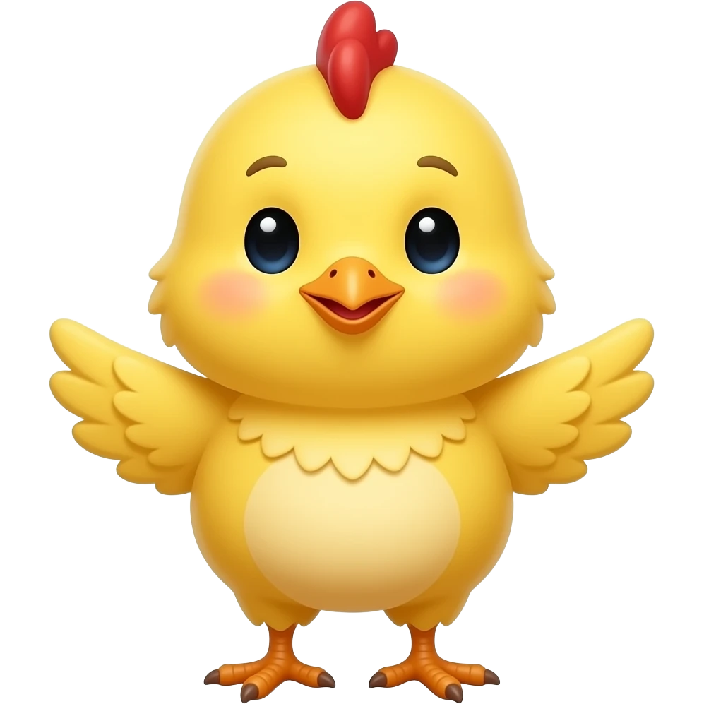 Cartoon chicks emoji