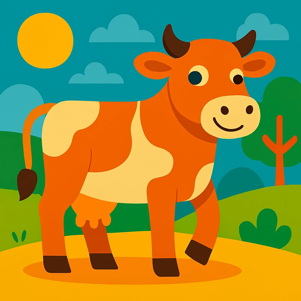 Cow emoji
