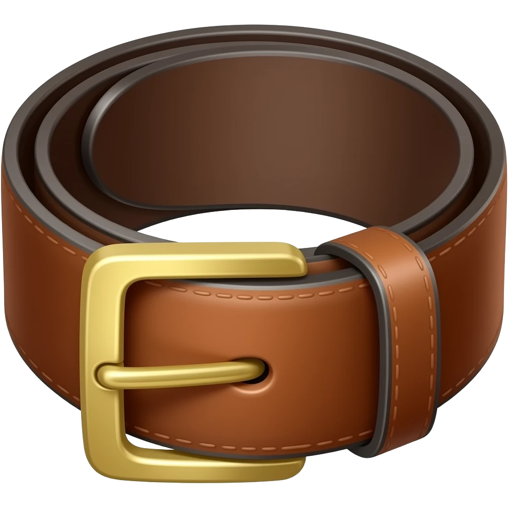 Leather belt emoji