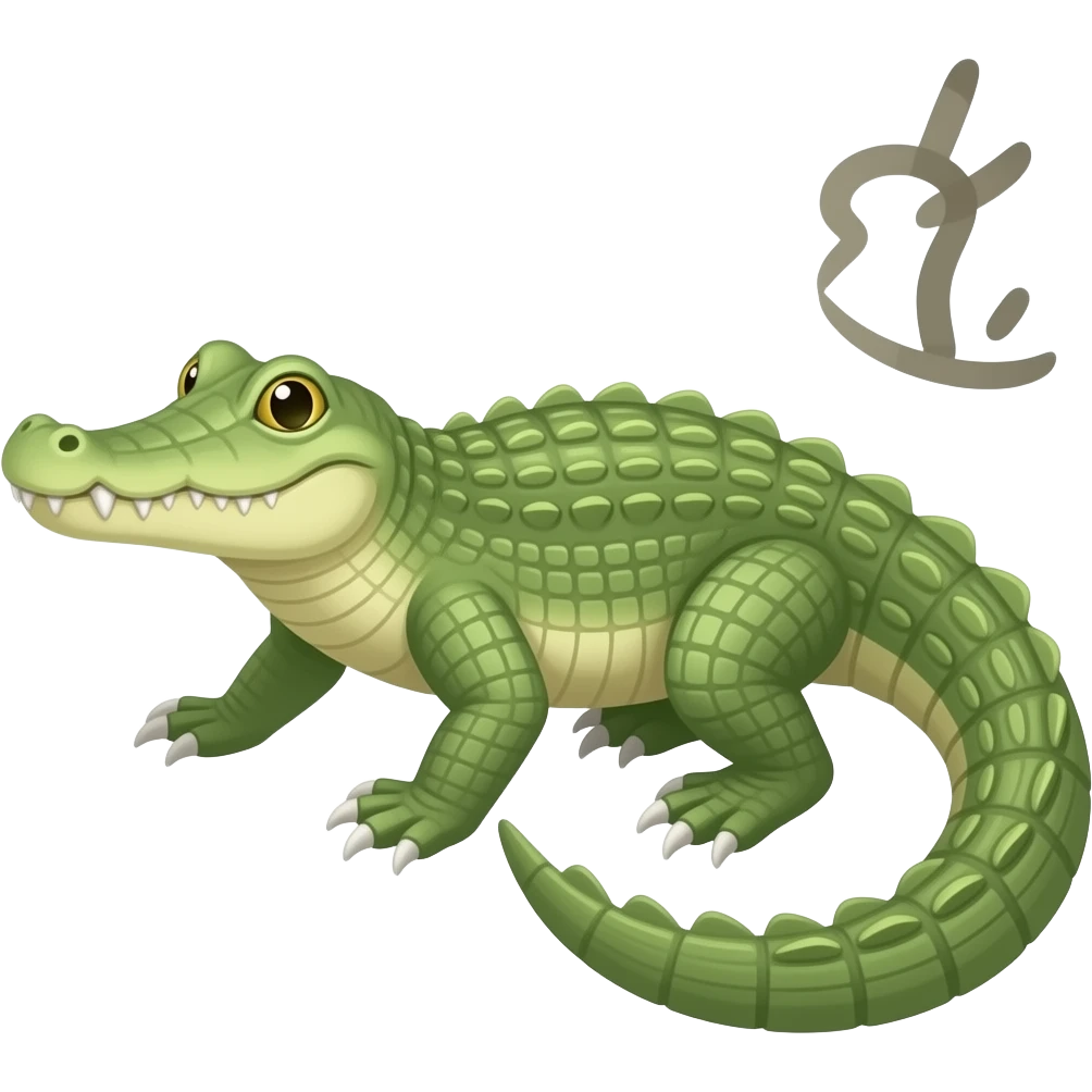 crocodile emoji