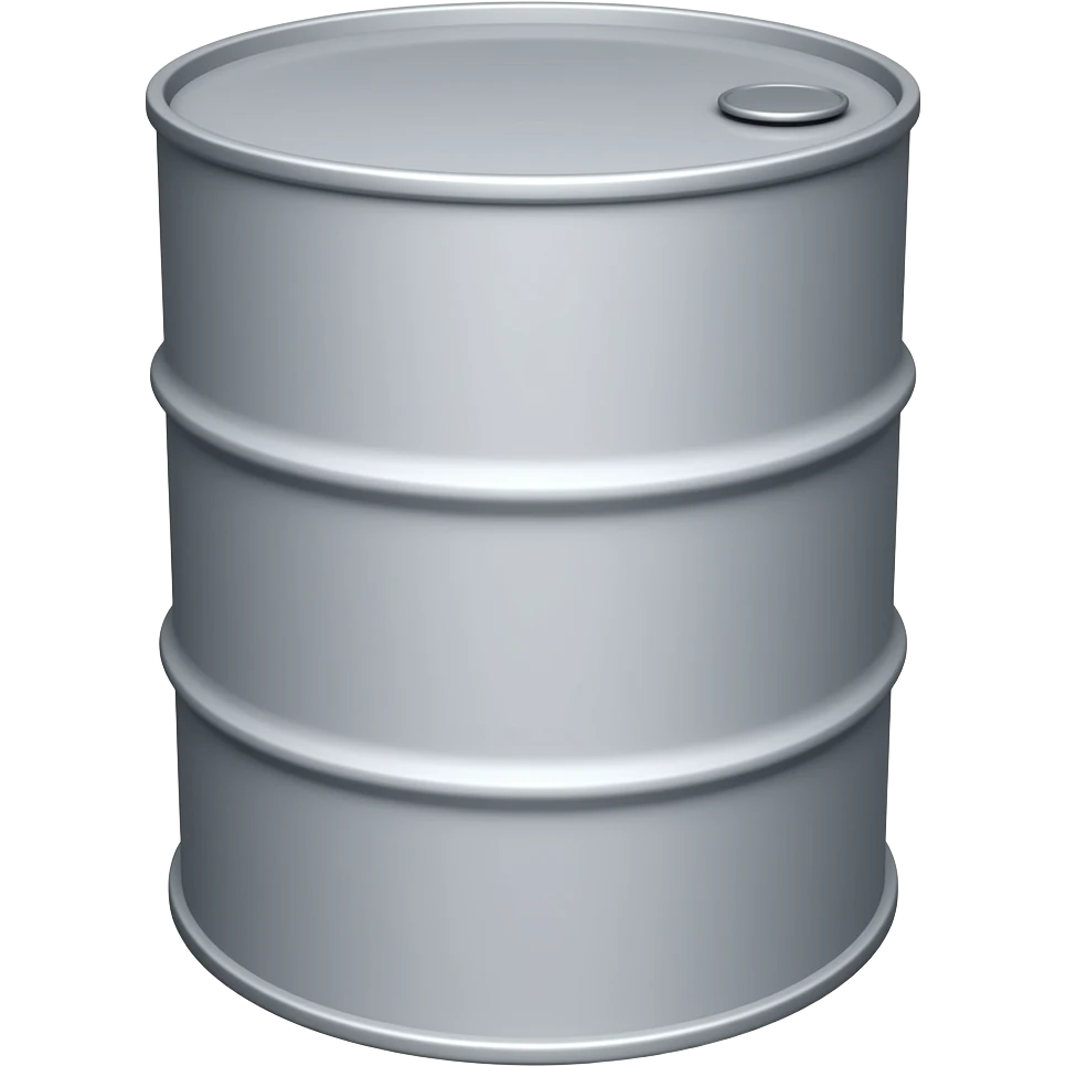 emoji empty plastic drum emoji