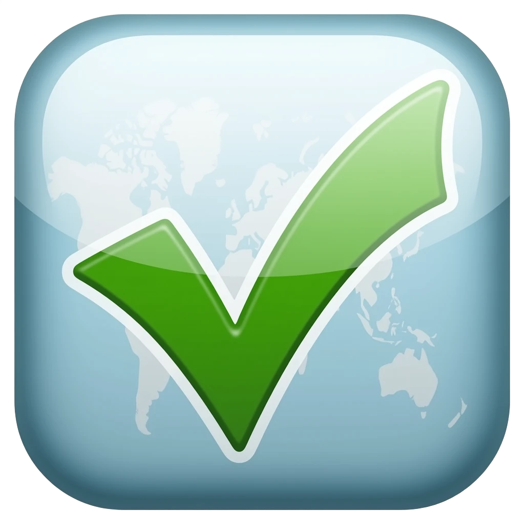 Icon verify logo emoji