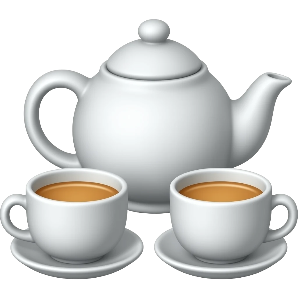 toy tea set emoji