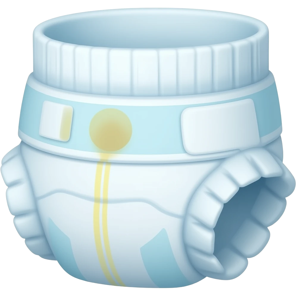 Pee soaked diaper emoji