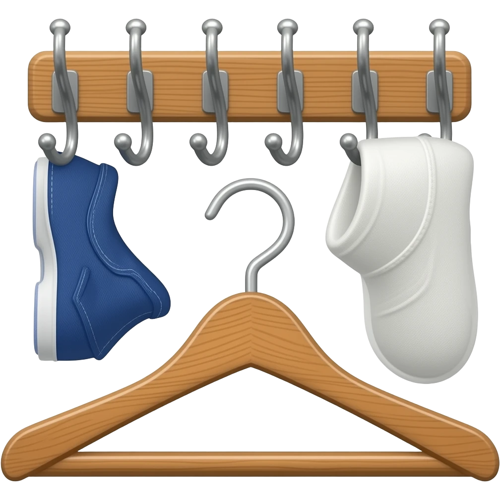 coat hooks emoji