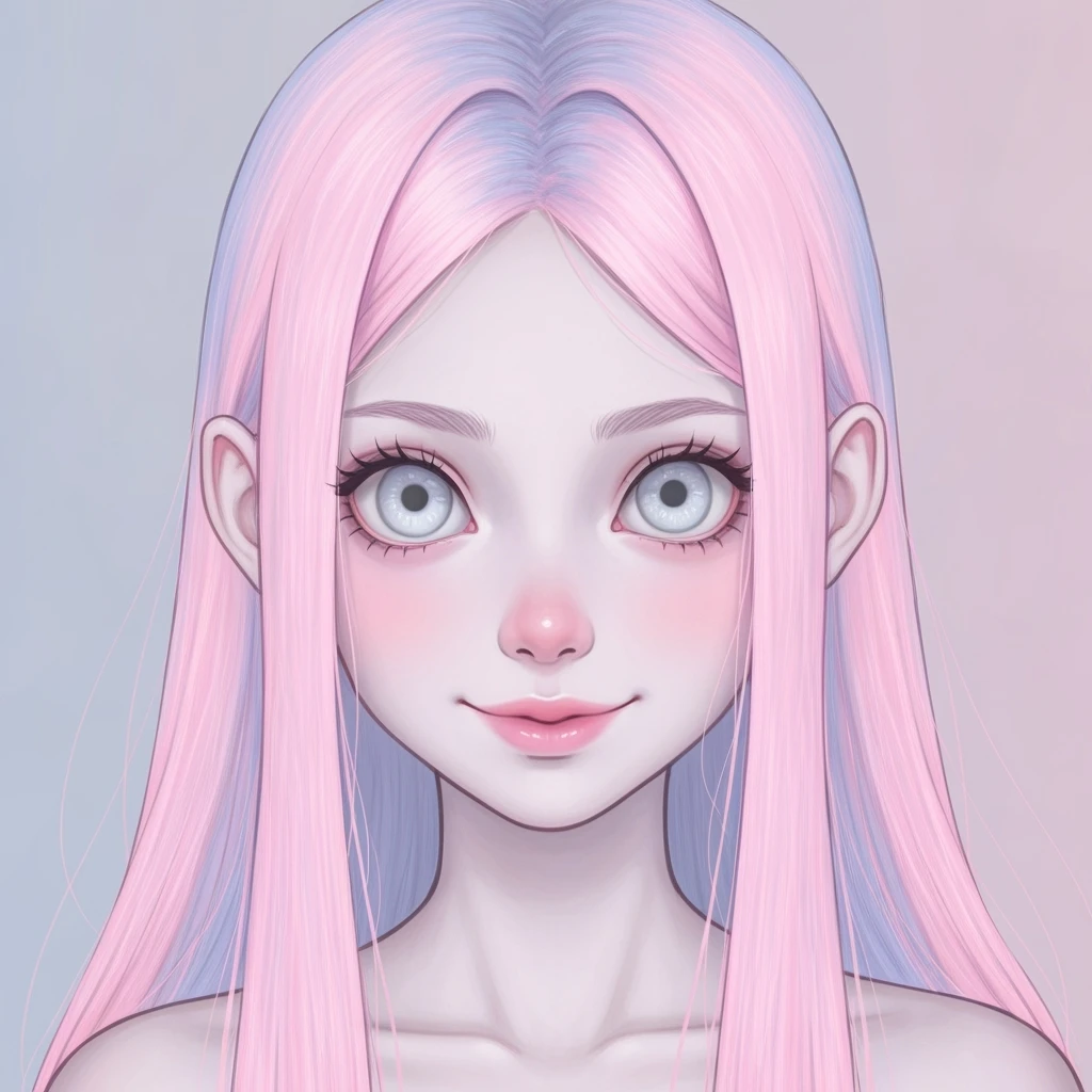 pastel horror profile picture, cute, expressive, minimal, variation 1 emoji