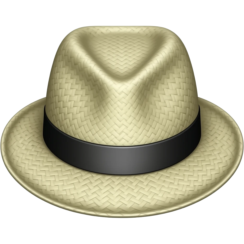Sombrero volteado emoji