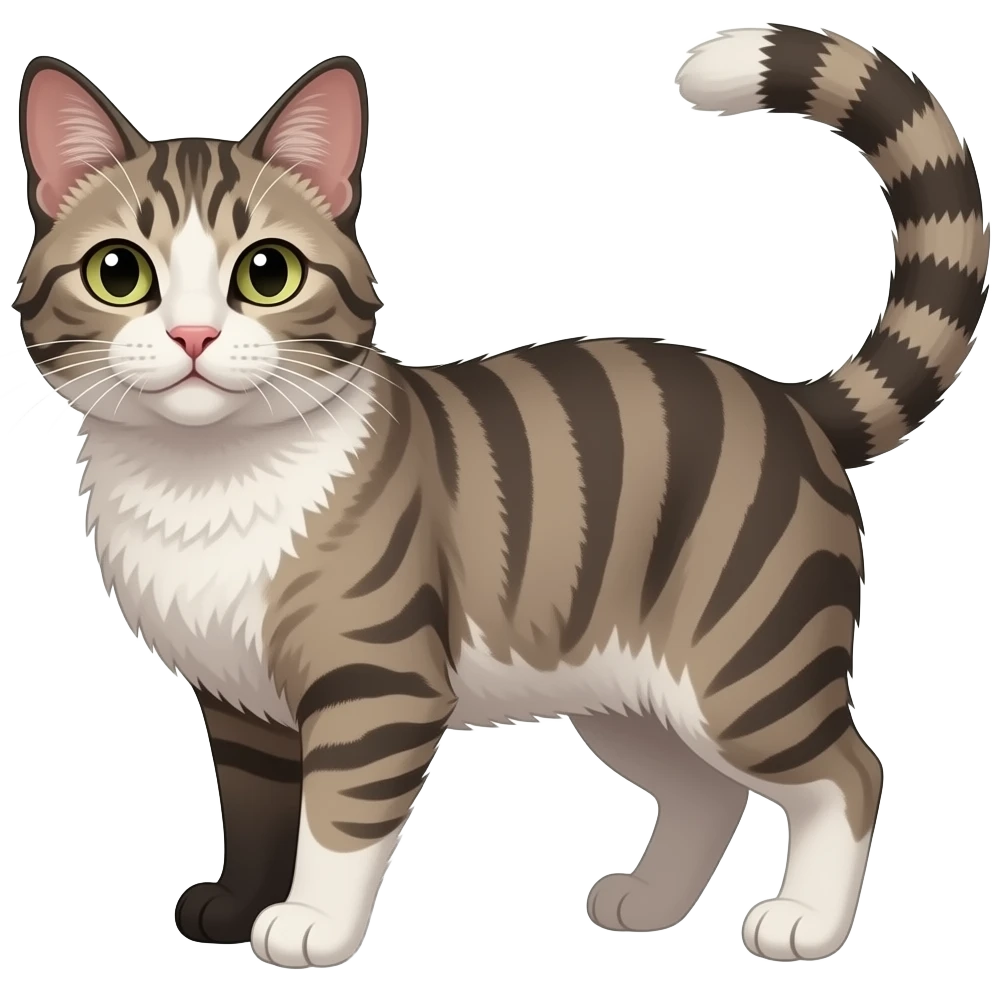 Skookum-Kinkalow-Munchkin-Minskin-Bambino-Lambkin-Dwelf-Cat-Napoleon-Cat-hybrid emoji