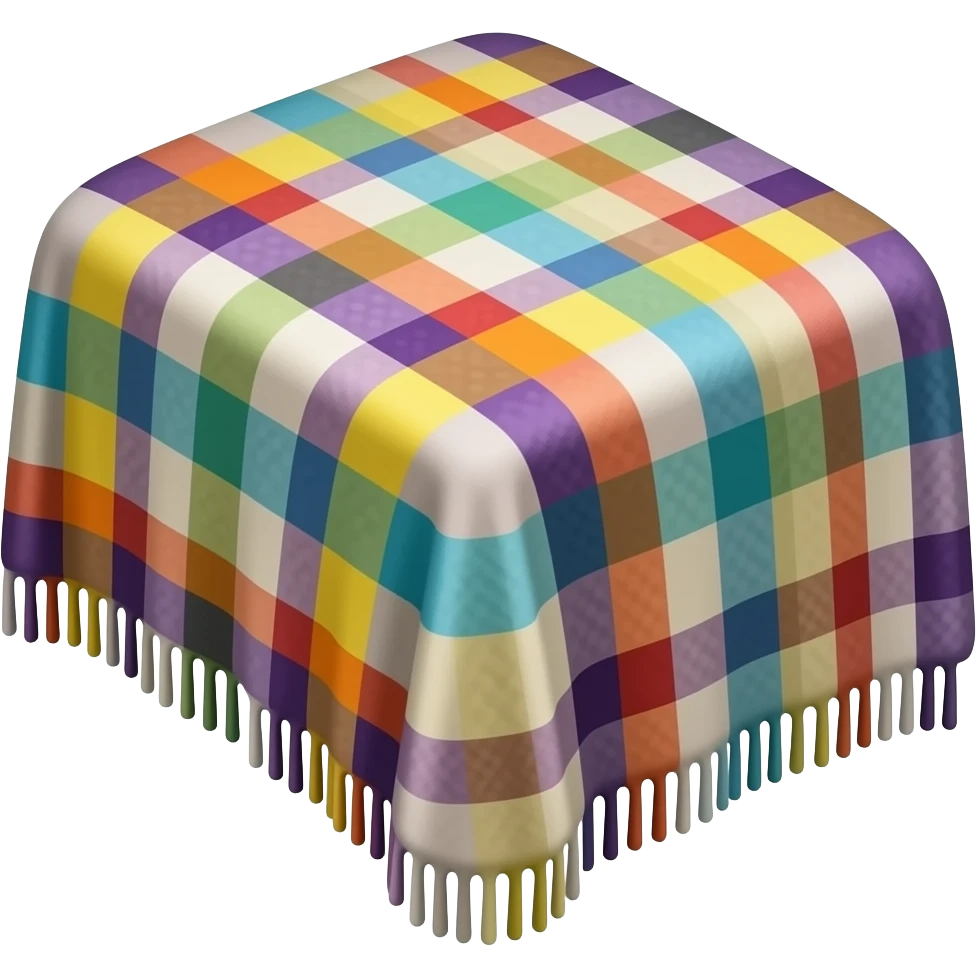 Colored blankets emoji