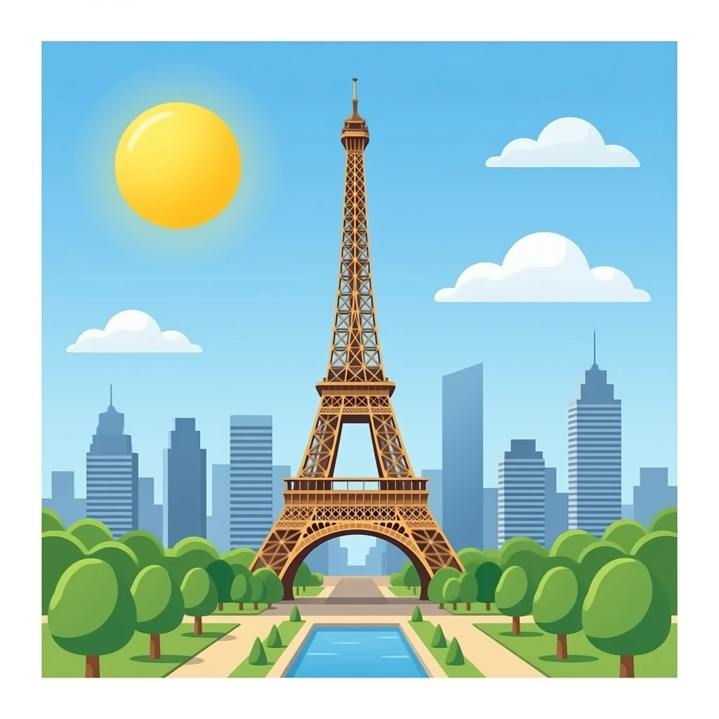 Eiffel Tower emoji