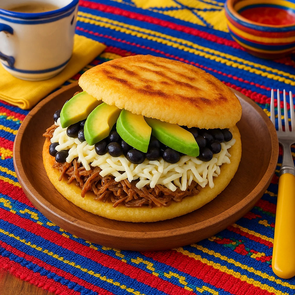 Arepa venezolana emoji