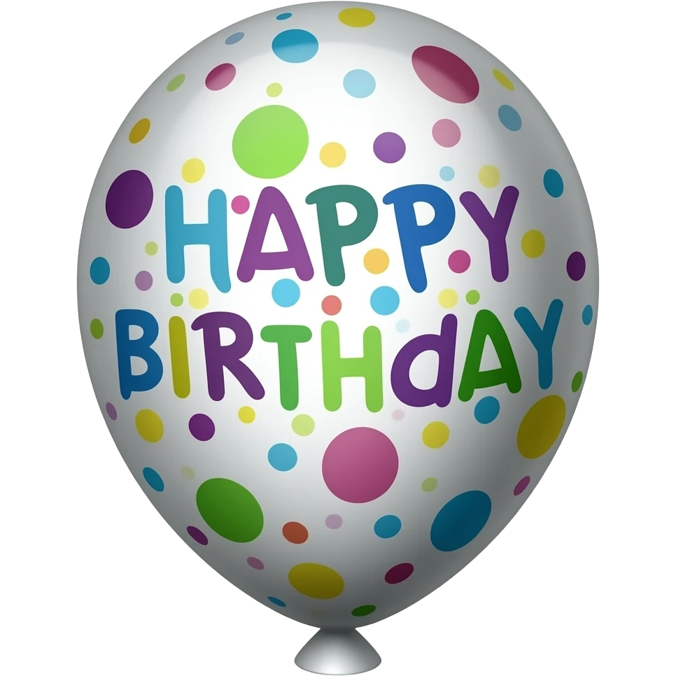 hAPPY BIRTHDAY BALLOON emoji