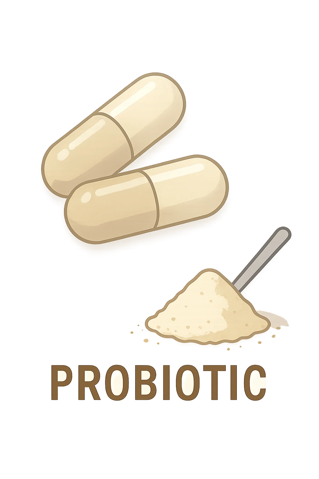 Probiotici integratori emoji