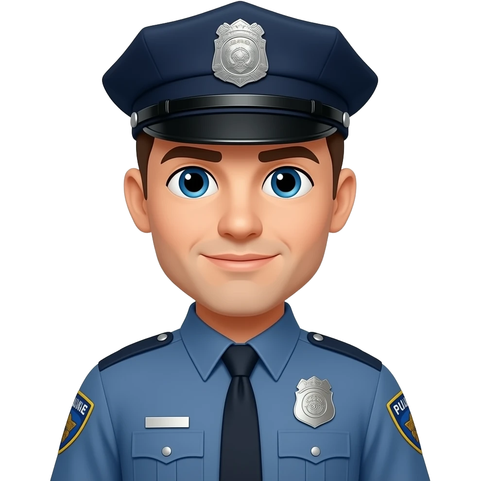police man emoji