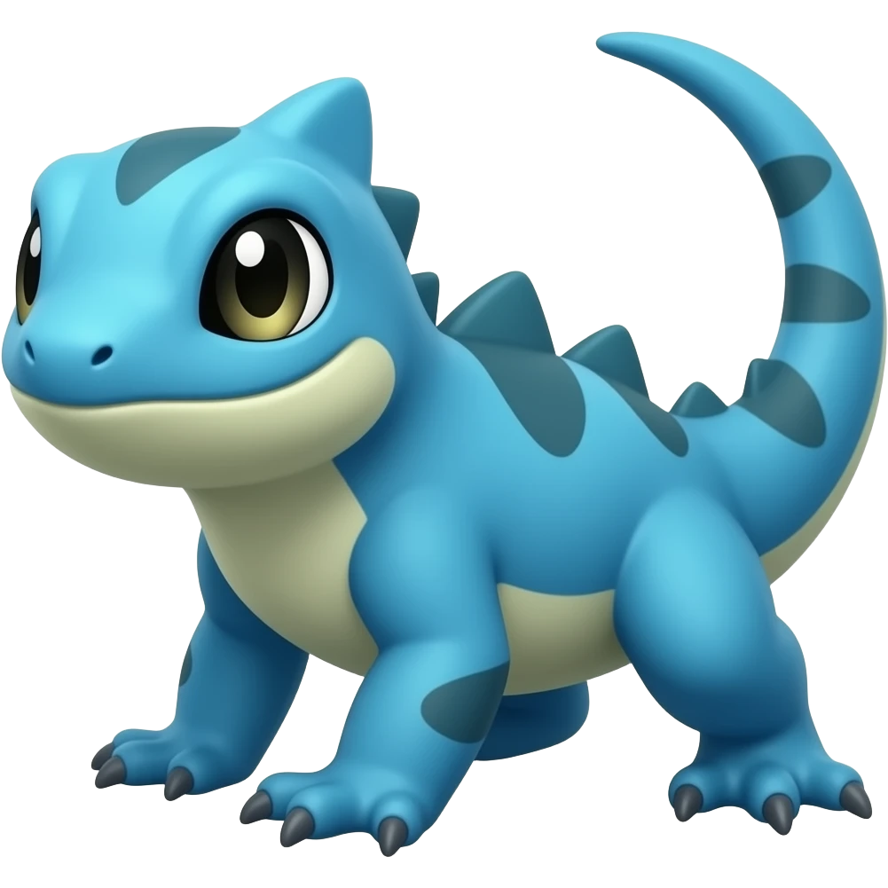 blue lizard fakemon emoji