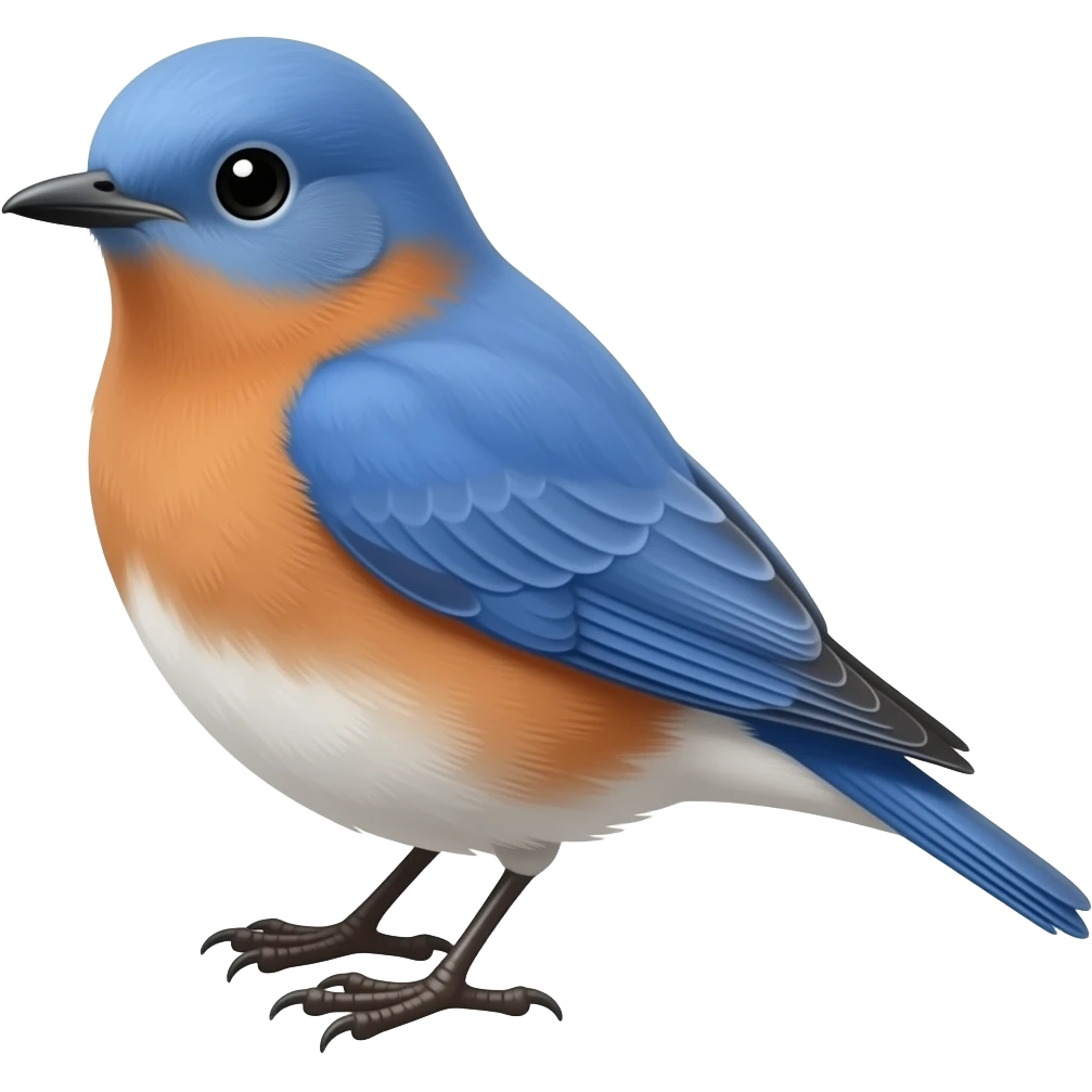 Bluebird emoji