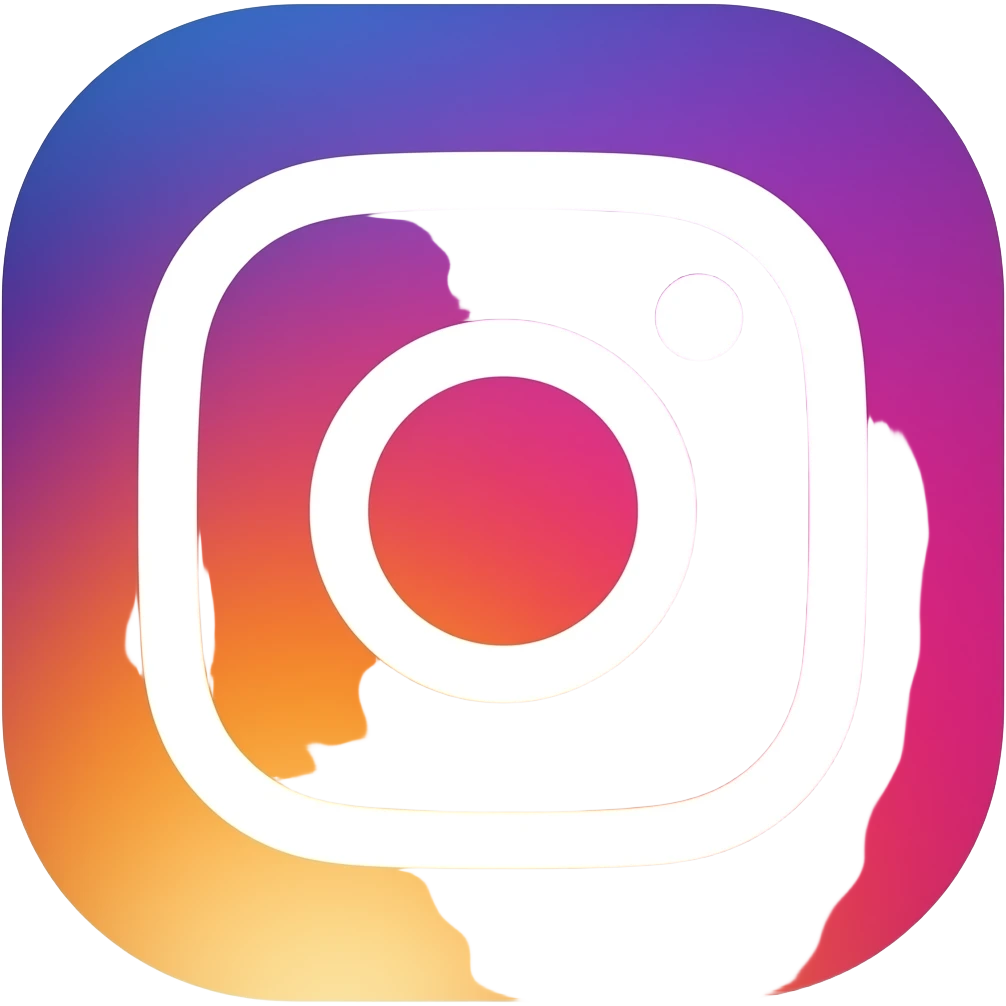 Instagram logo emoji