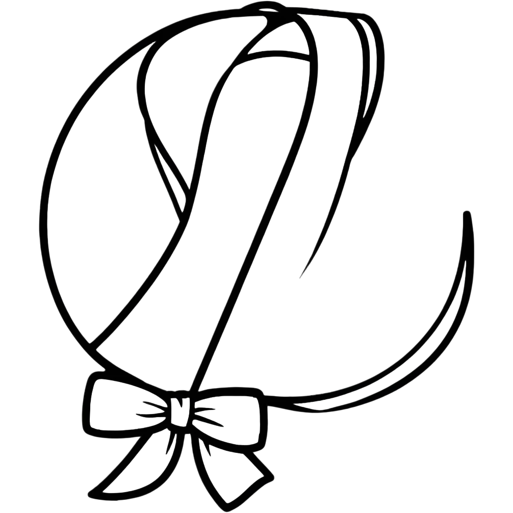 Black ribbon  emoji