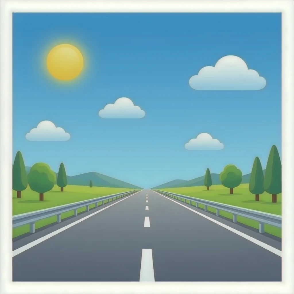 Highway emoji