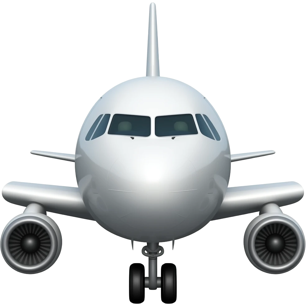 Emirate Airways landing emoji