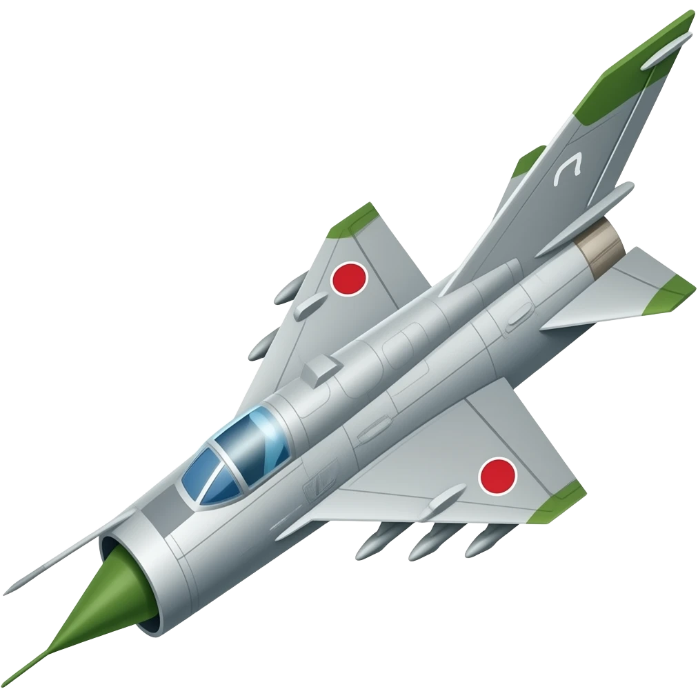 Single mig-21 lancer emoji