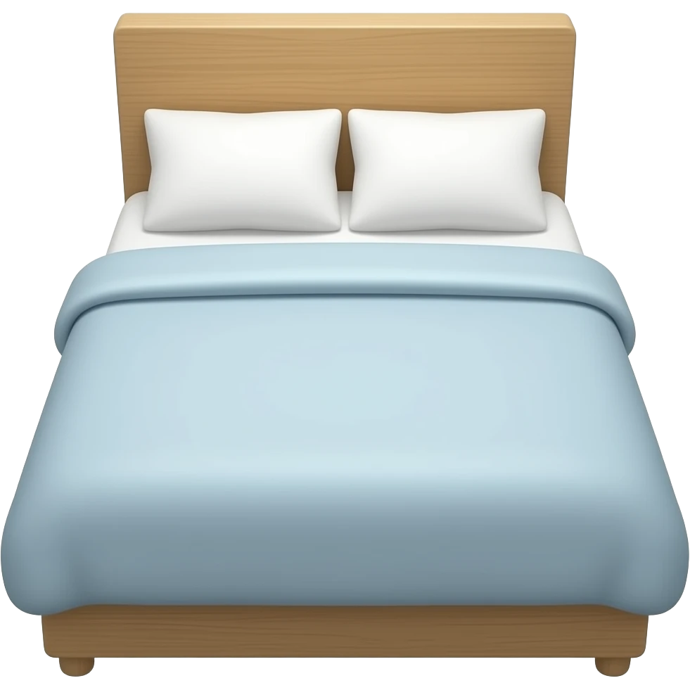 top view single bed emoji emoji