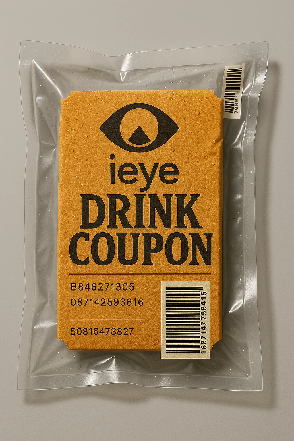 Add the logotype to the coupon. Keep the background. Make it look like a coupon. emoji