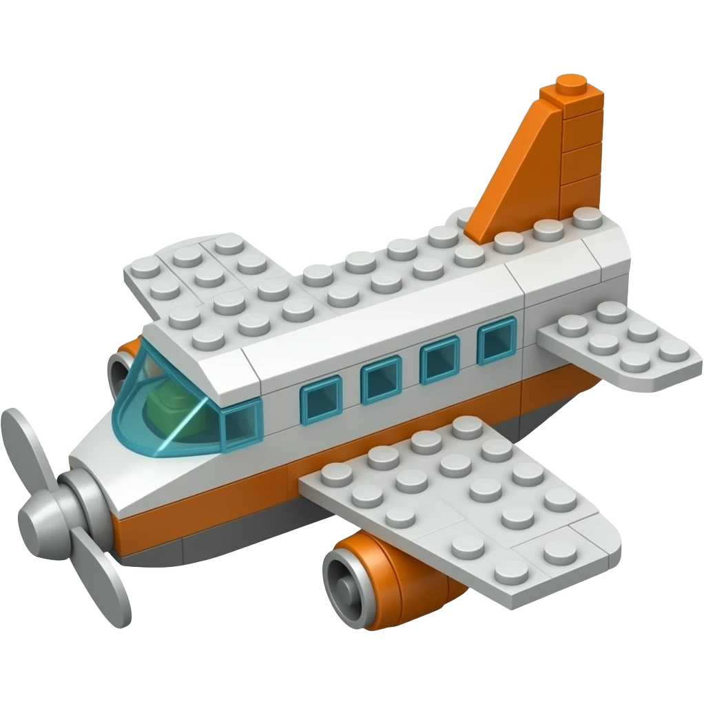 Lego plane emoji