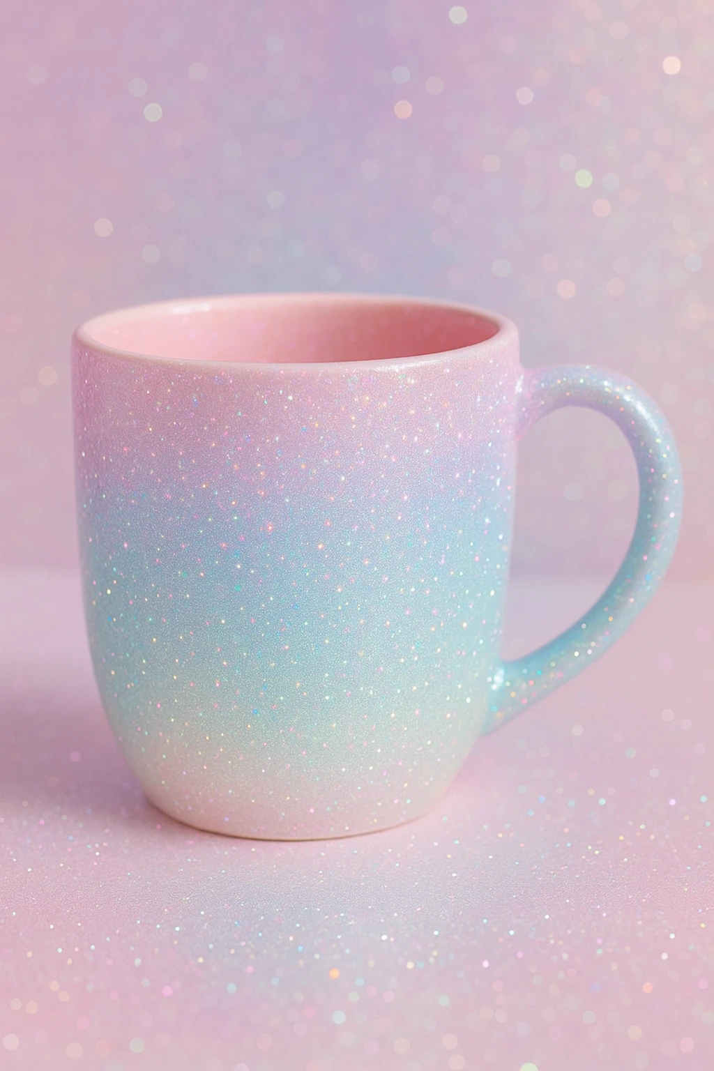 sparkly pastel mug emoji