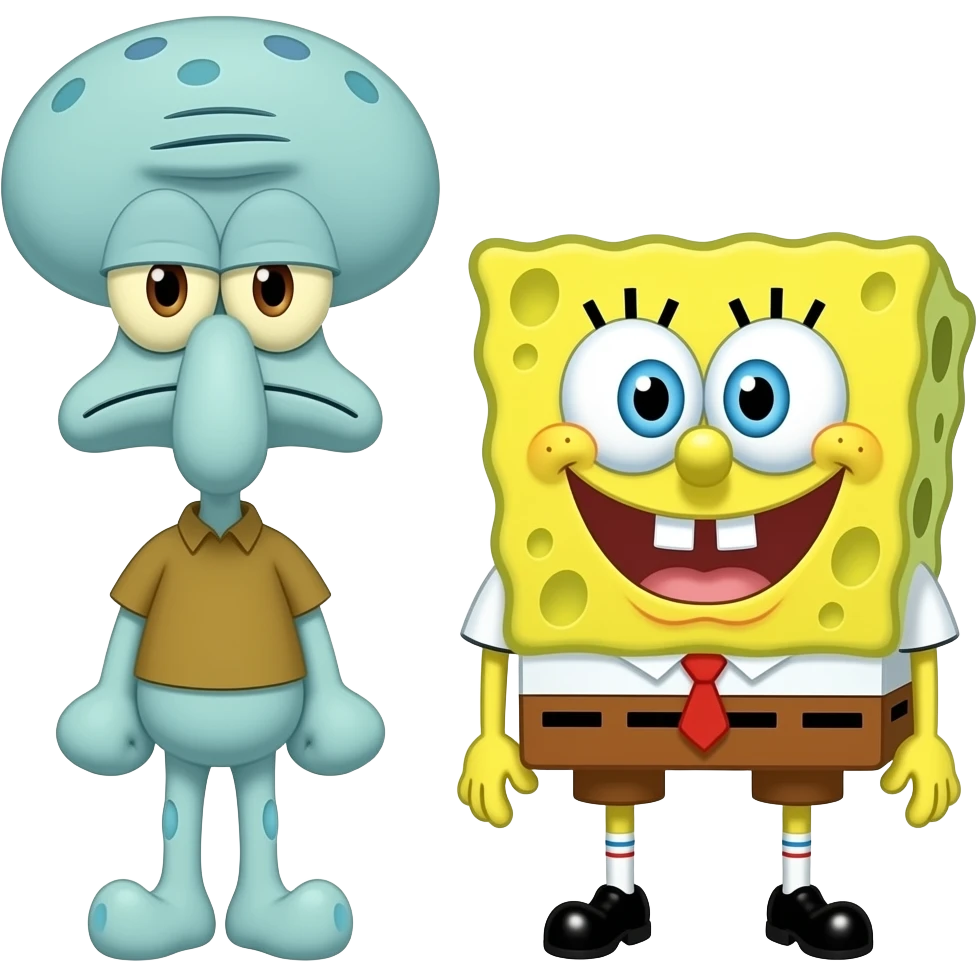 Calamardo Bob esponja emoji