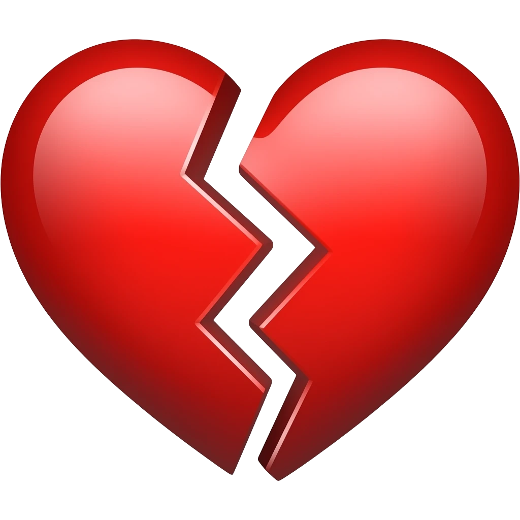 broken heart emoji