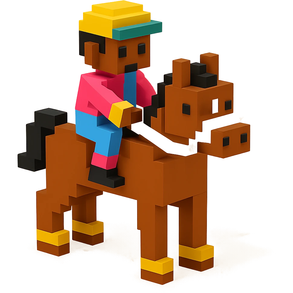 🏇🏿 emoji