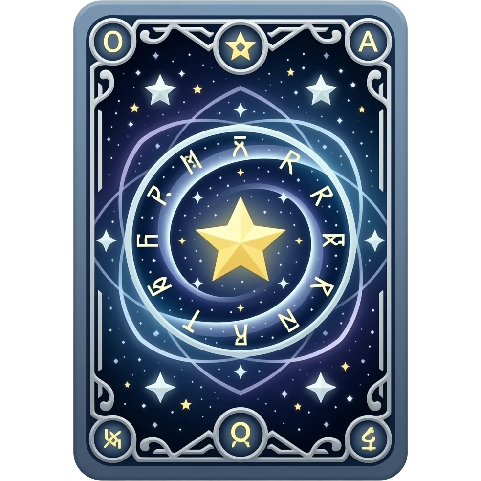 magical tarot card emoji