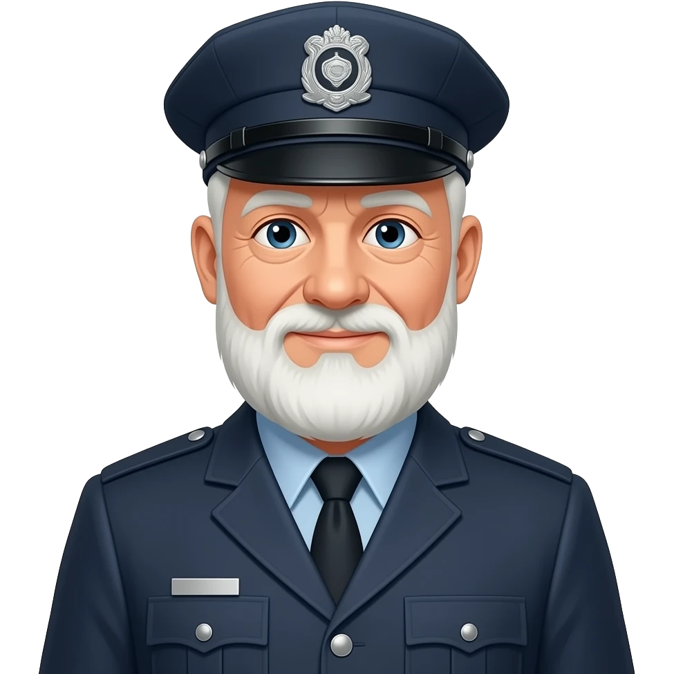 old man Security guard emoji